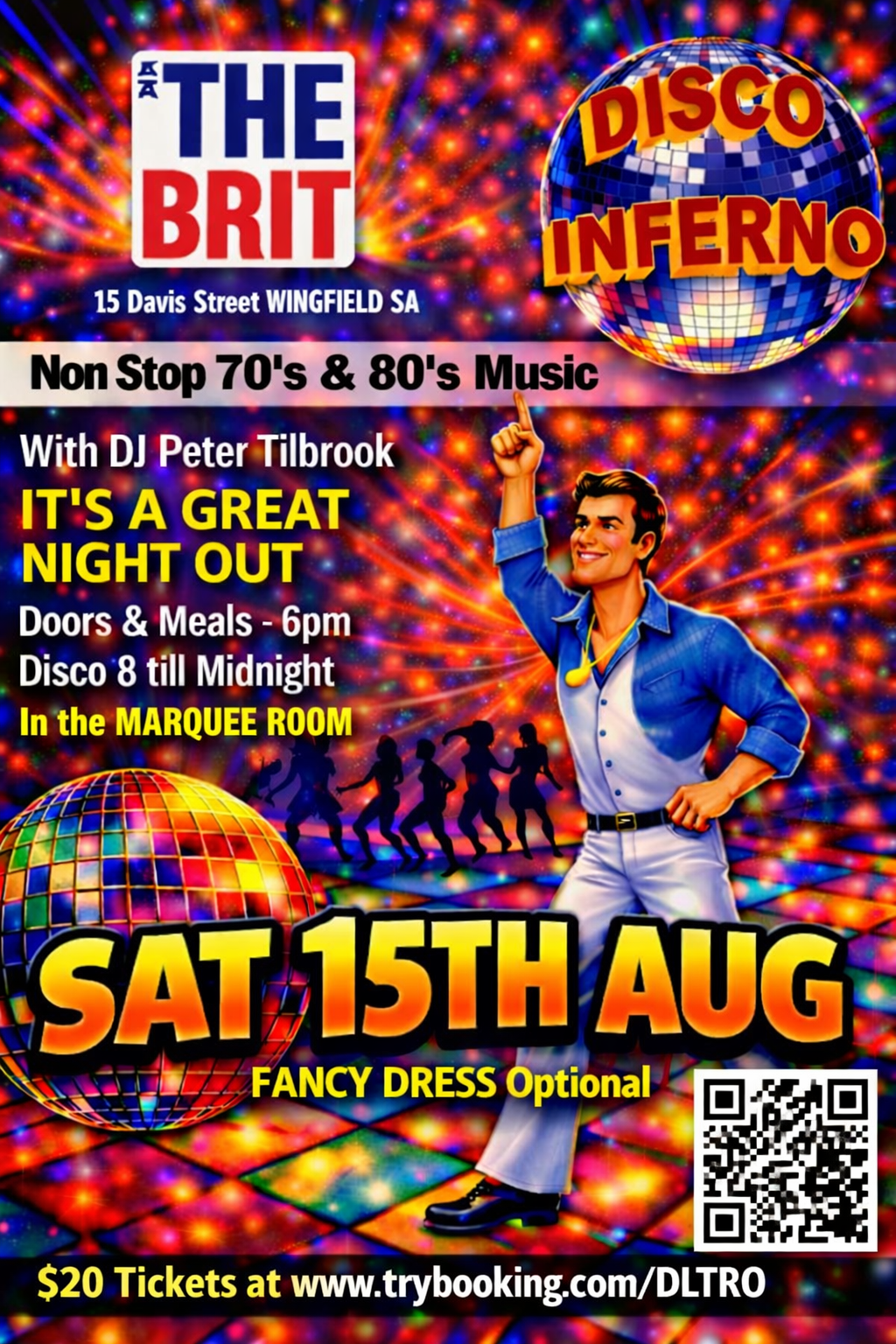 Disco Inferno 70's - 80s