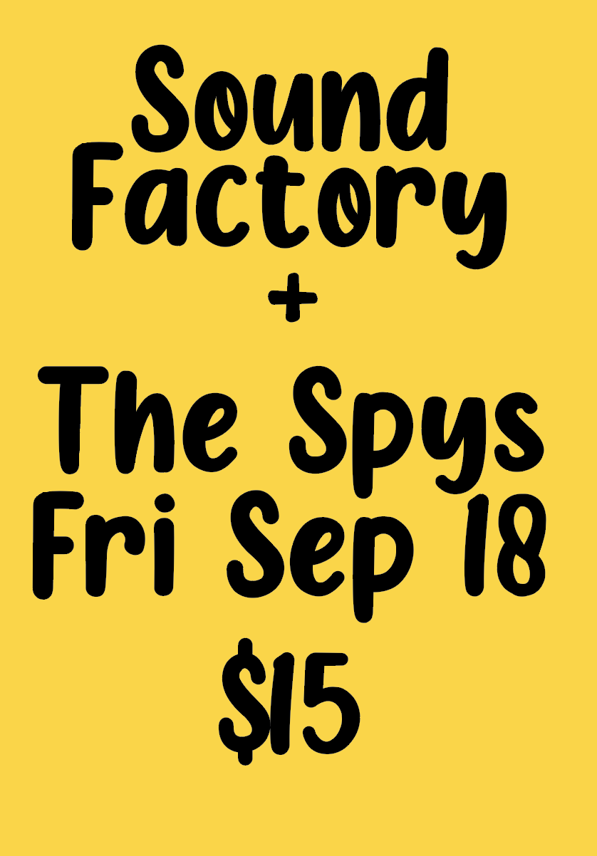 The Spys - Sound Factory